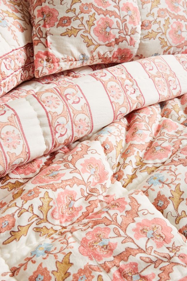 Block-Printed Fields Quilt #1