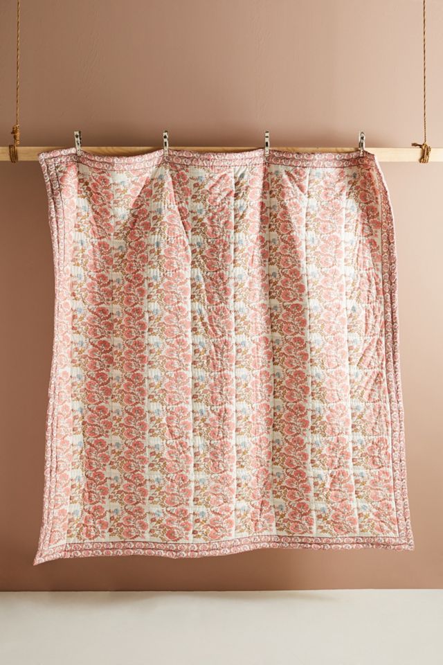 Block-Printed Fields Quilt #2