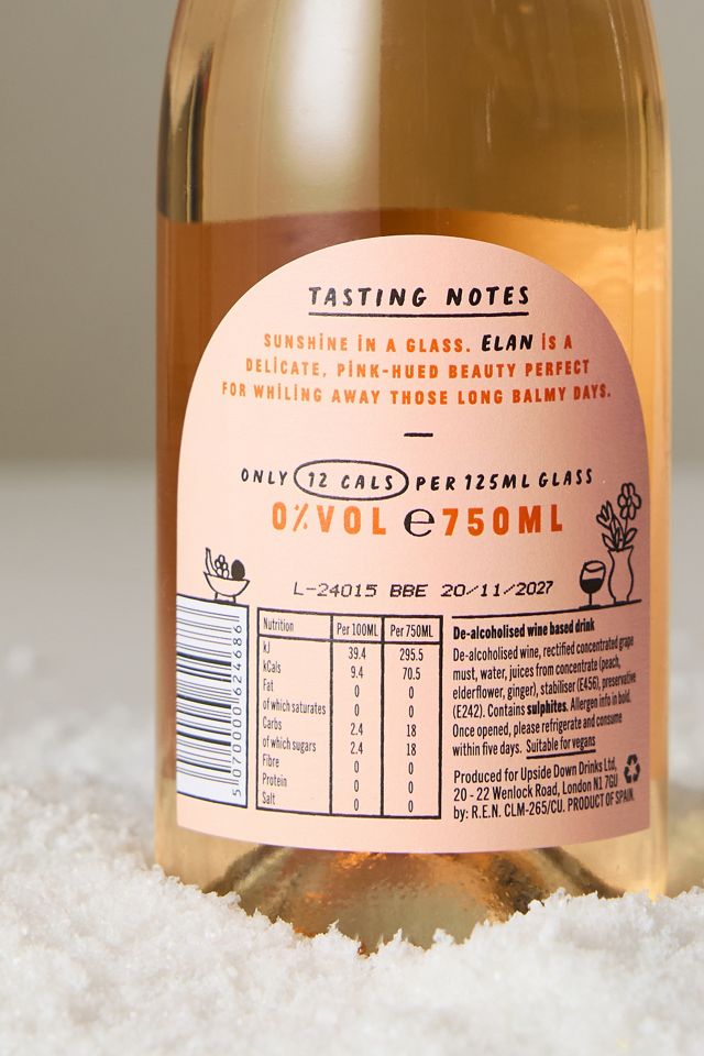 Wednesday's Domaine Alcohol-Free Elan Rosé Wine #2