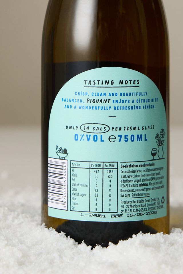 Wednesday's Domaine Alcohol-Free Piquant White Wine #1