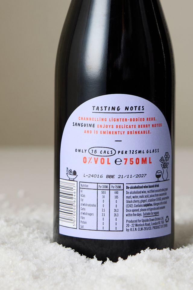 Wednesday's Domaine Alcohol-Free Sanguine Red Wine #1