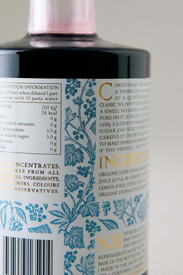 Christopher's Cordials Premium Cordial #1