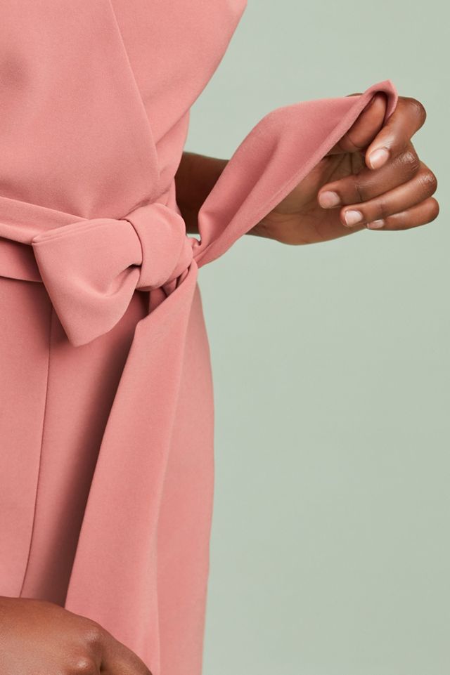 Rosy Belted Romper #1