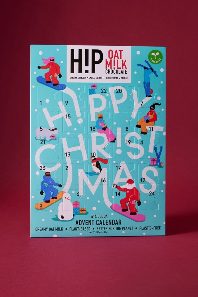 Hip Oat Milk Vegan Chocolate Christmas Advent Calendar Anthropologie UK