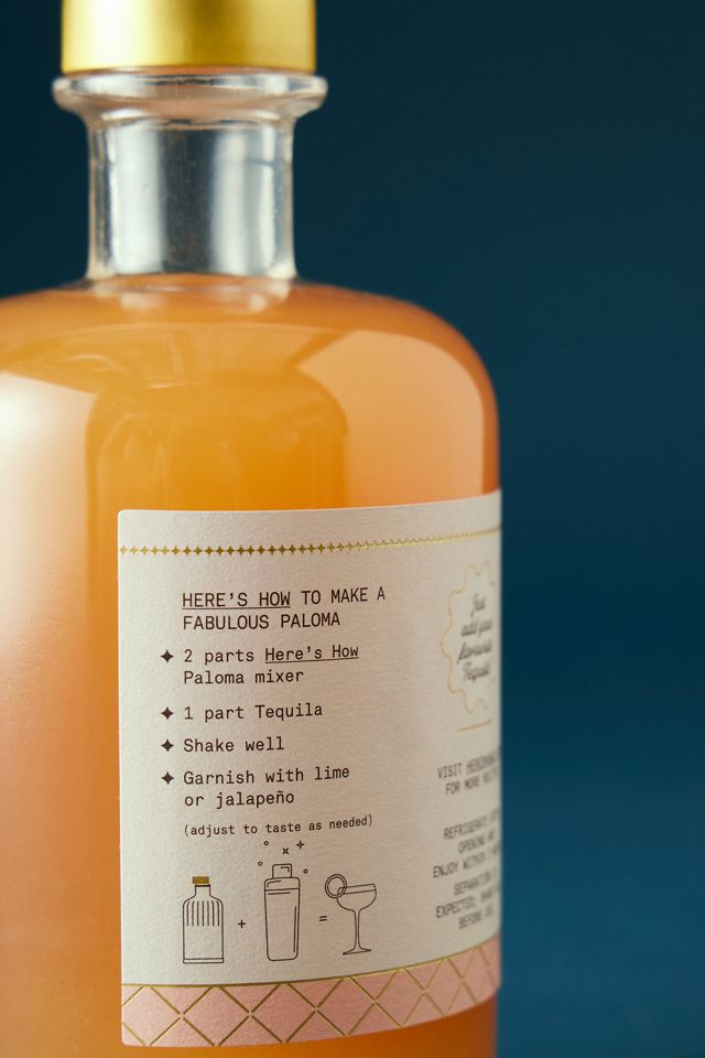 Here's How Cocktail Mixers #2