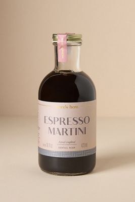 Here's How Espresso Martini Cocktail Mixer