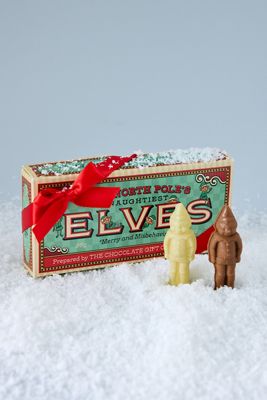 The Chocolate Gift Company Milk & White Chocolate Elves