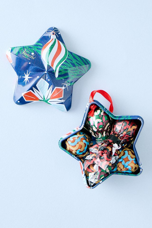 Venchi Star-Shaped Assorted Chocolates Tin #1