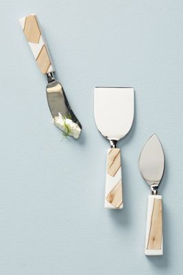 Catbird Cheese Knives, Set of 3