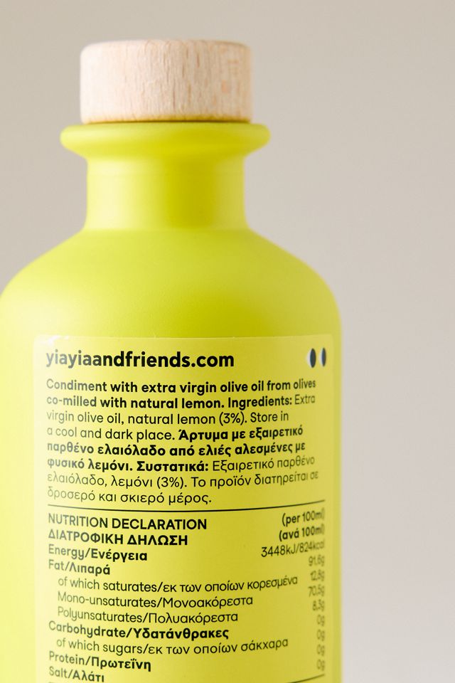 Yiayia & Friends Extra Virgin Olive Oil with Lemon, 200ml #2