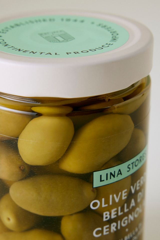 Lina Stores Green Bella di Cerignola Olives #1