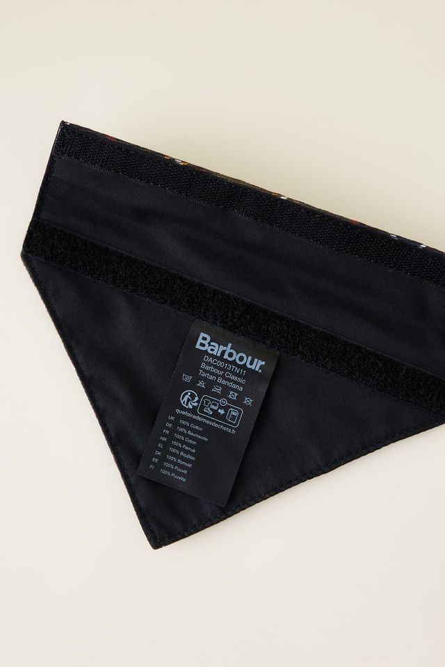 Barbour Tartan Dog Bandana #1