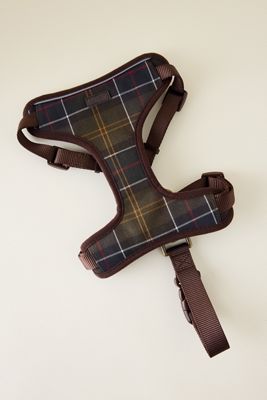 Barbour Tartan Five-Way Adjustable Dog Harness