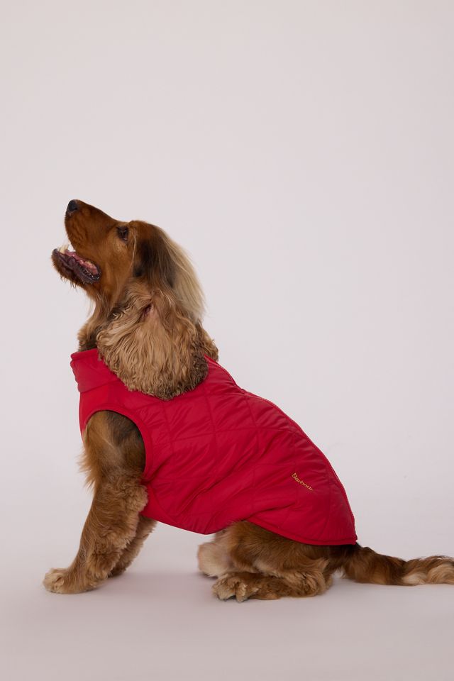 Barbour Field Tartan Reversible Dog Coat #1