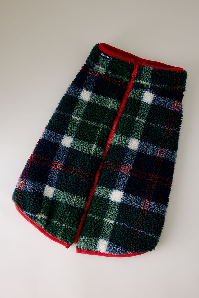 Barbour Field Tartan Reversible Dog Coat #2