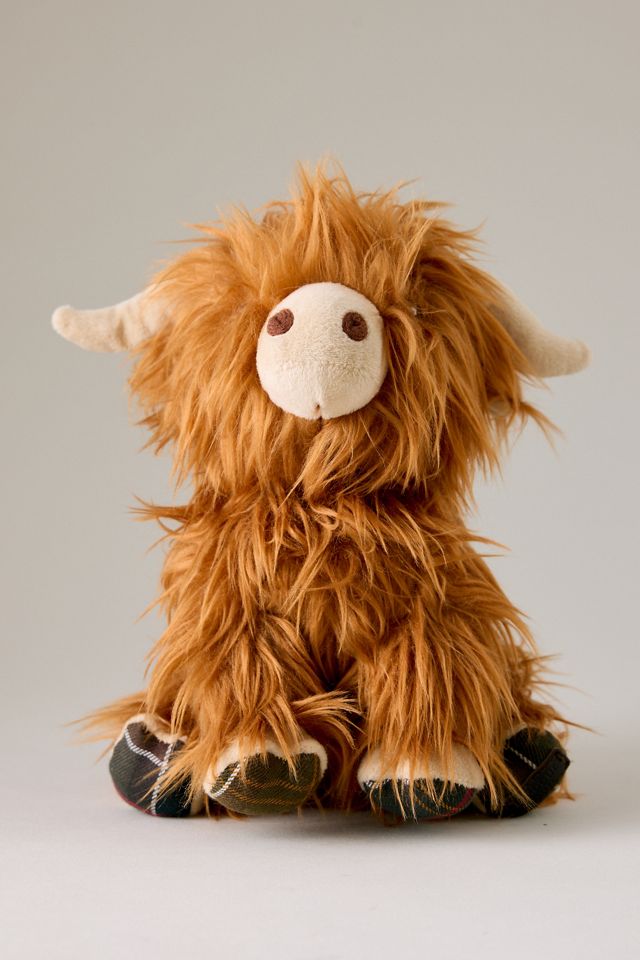 Barbour Highland Cow Dog Toy #1
