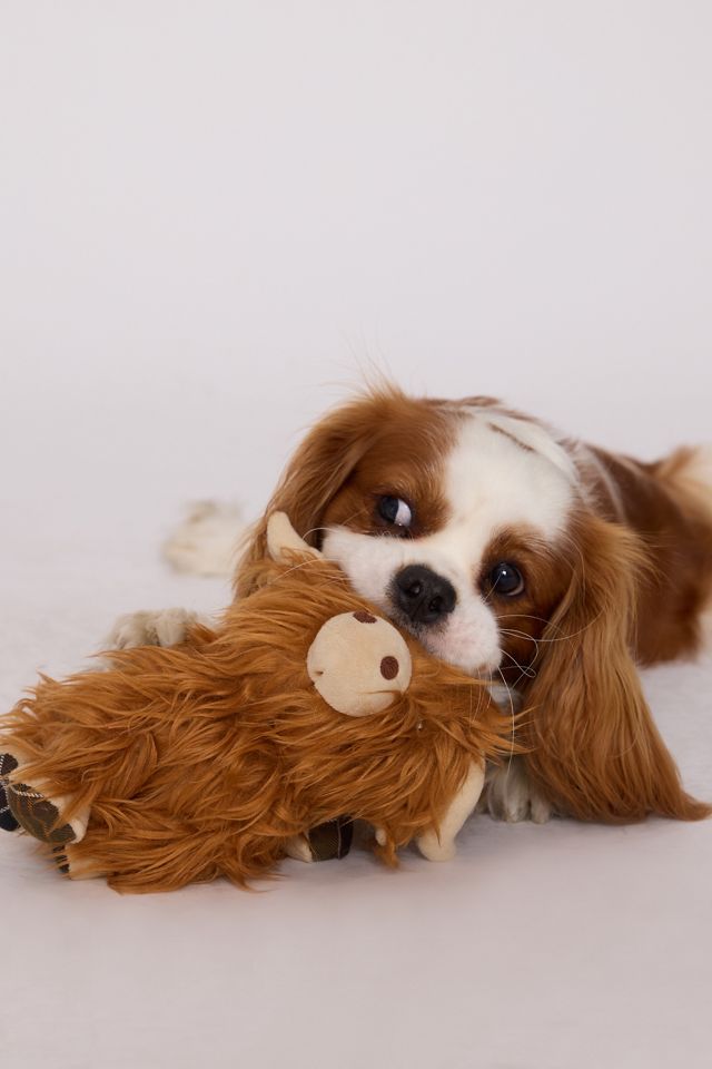 Barbour Highland Cow Dog Toy #2
