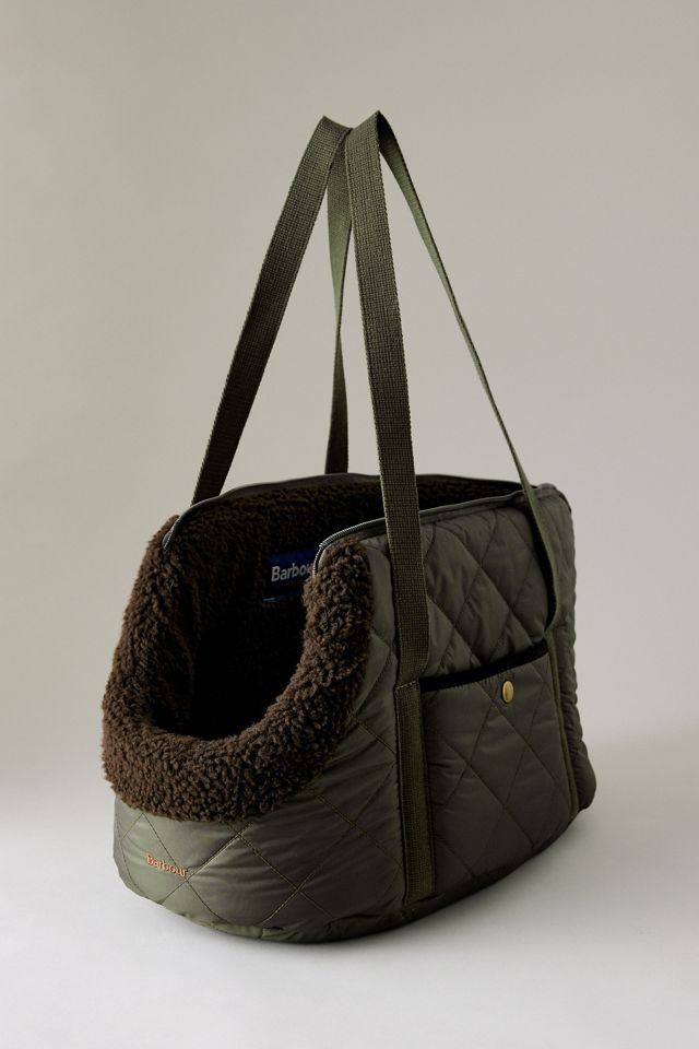 Barbour Quilted Dog Carrier #1