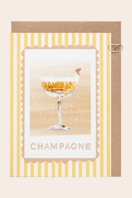 By Meloo Carte de vœux Champagne