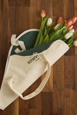 Sac fourre-tout moyen en coton Love Thy Flowers Sowvital