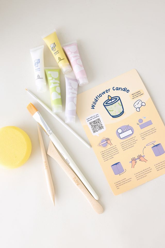Pott'd Wildflower Candle Kit #2