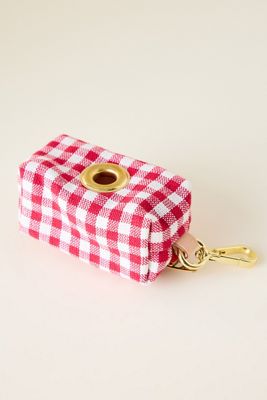 The Foggy Dog Gingham Kotbeutelhalter