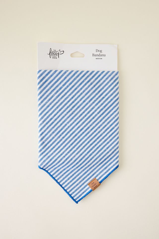 The Foggy Dog Gestreiftes Hunde-Bandana #1