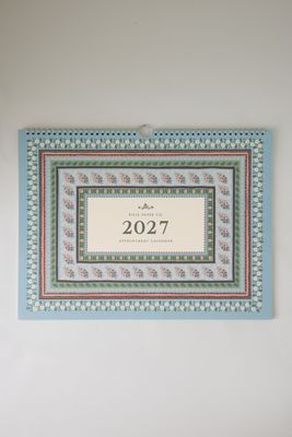Calendrier mural 2027 Paisley Rifle Paper Co.