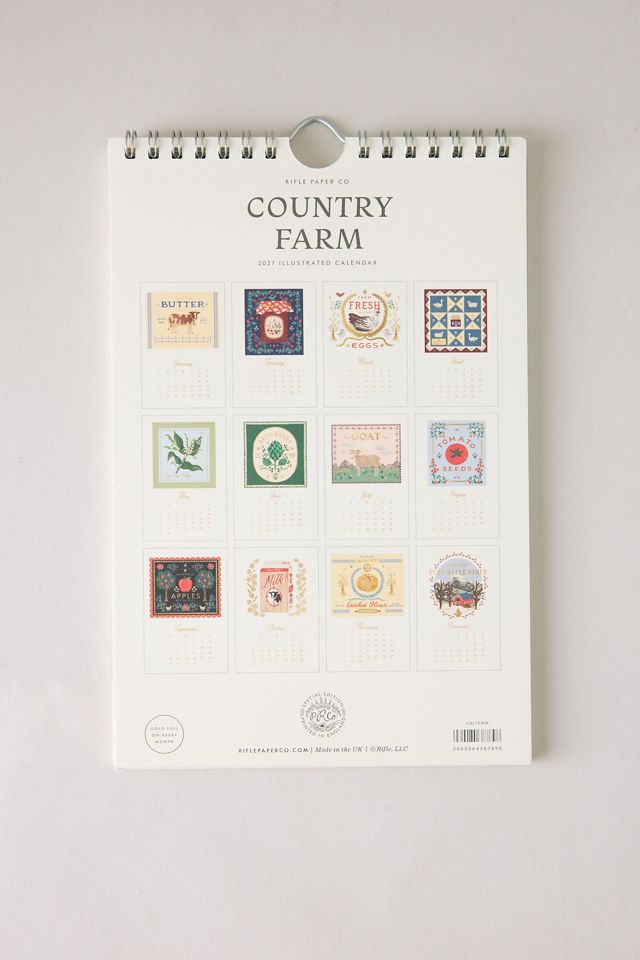 Calendario de Citas de Granja Rural 2027 de Rifle Paper Co. #3