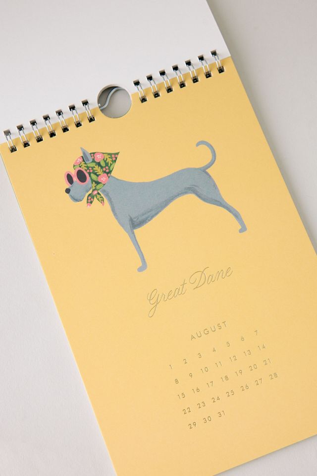 Rifle Paper Co. 2027 Hund des Monats Terminkalender #1