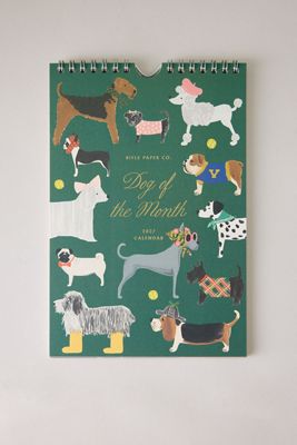 Rifle Paper Co. 2027 Dog of the Month Appointment Calendar