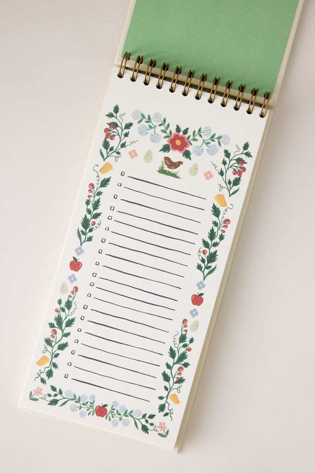 Rifle Paper Co. Home Sweet Home Shopping List Notepad #1
