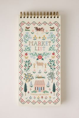 Rifle Paper Co. Home Sweet Home Shopping List Notepad