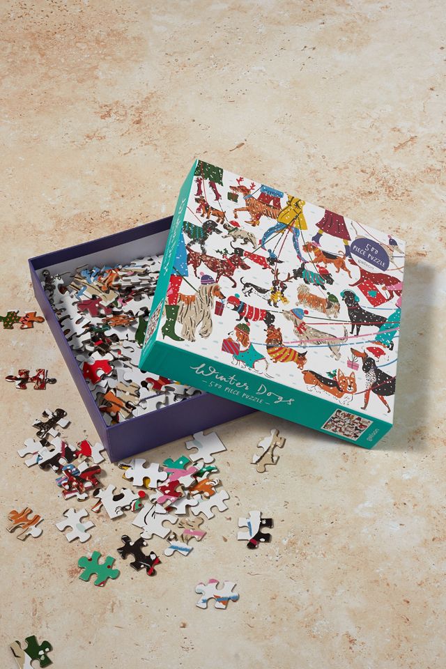 Puzzle Winter Dogs #1
