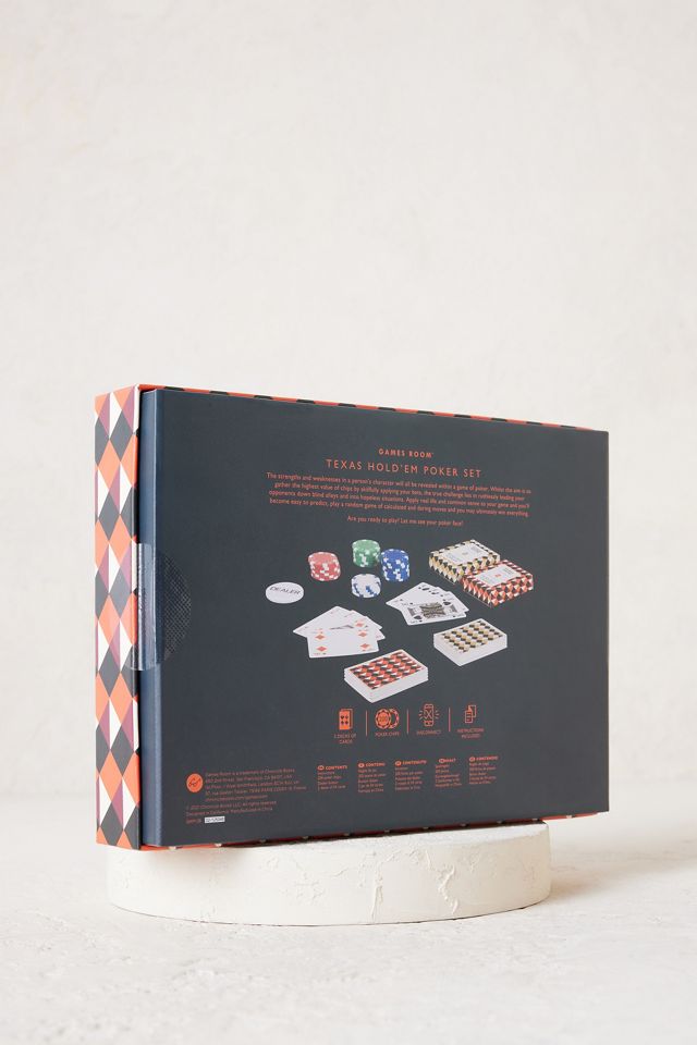 Texas Hold 'Em Poker Set Anthropologie UK