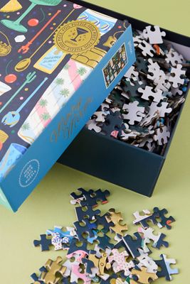 Galison Merry Mixer 1000-teiliges Folienpuzzle