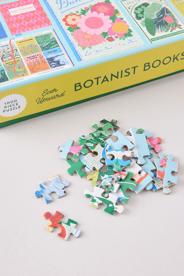 Galison Ever Upward Botaniker-Bücherregal 1000-Teile-Puzzle #1