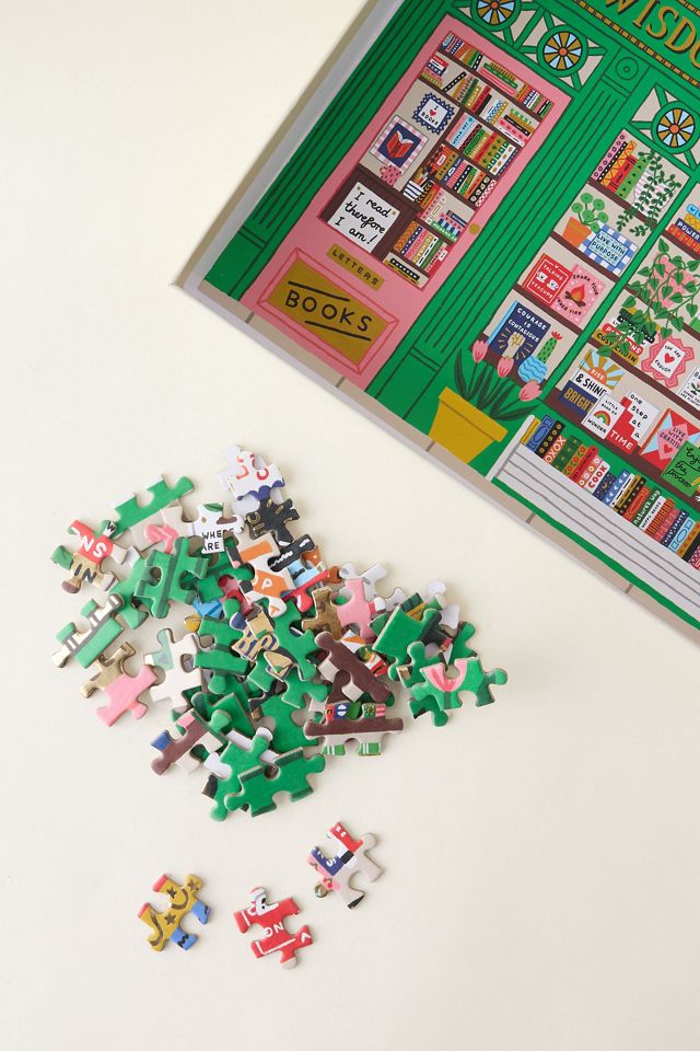 Galison Weisheit & Laune Buchhandlung 1000-Teile-Puzzle #1