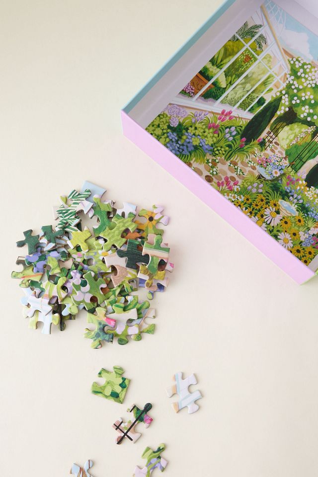 Galison Evergreen Gardens 500-Teile-Puzzle #1