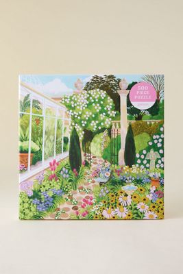 Galison Puzzle Giardini Sempreverdi da 500 Pezzi