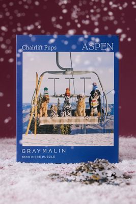 Abrams & Chronicle Aspen 1000 Piece Book Box Puzzle