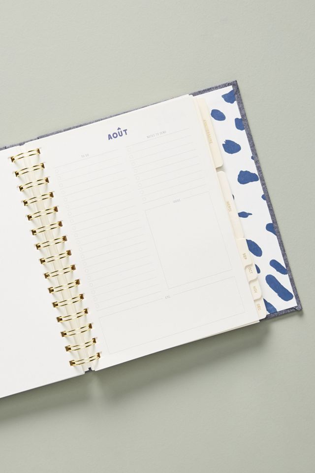 Clare V. Linen 2019 12-Month Planner #3