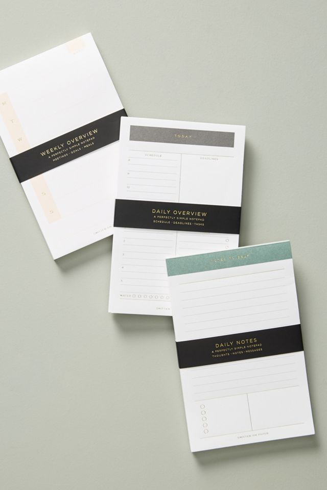 Perfect Planner Notepad #1