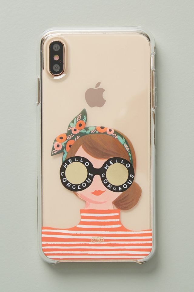 Rifle Paper Co. Hello Gorgeous iPhone Case | Anthropologie