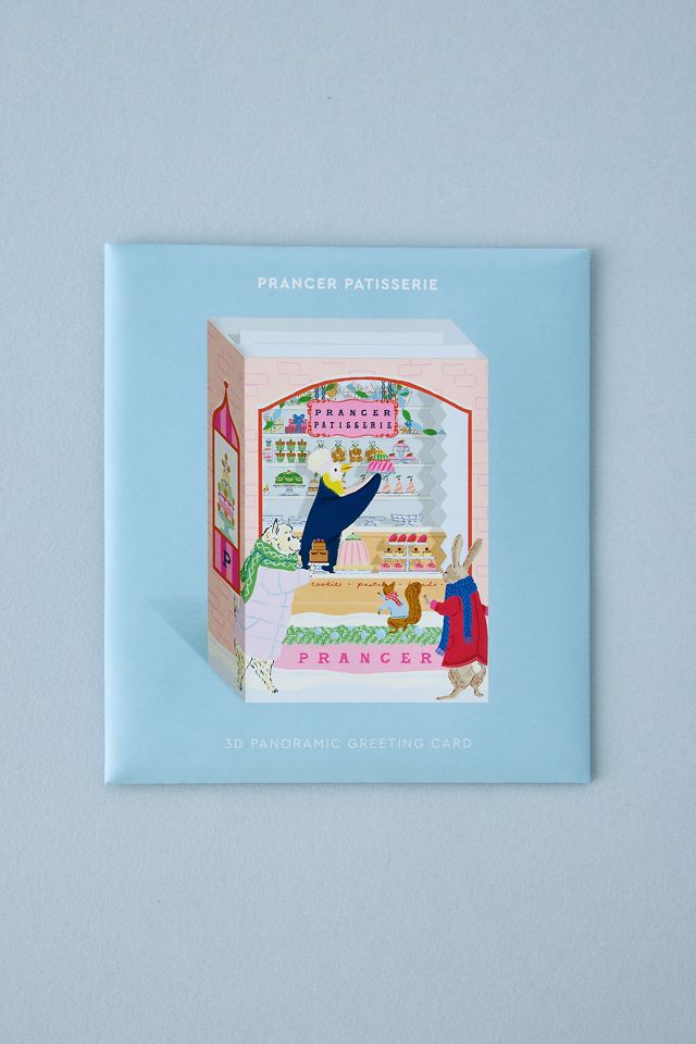 Christmas Bakery 3D Greeting Card by Emily Taylor #1
