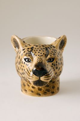 Quail Ceramics Leopard Stiftehalter