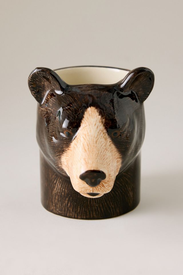 Portalápices Oso Negro Quail Ceramics #1