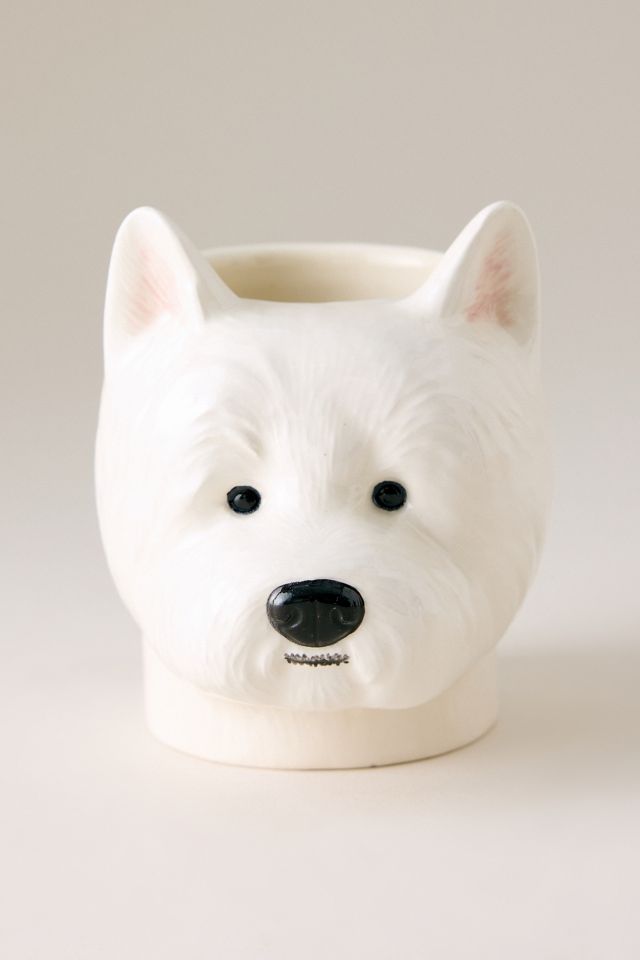Quail Ceramics Portalápices Westie #1