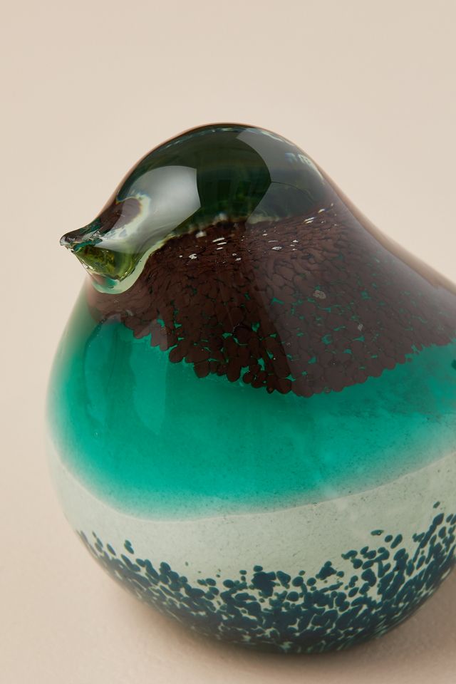 Décoration oiseau en verre soufflé #1