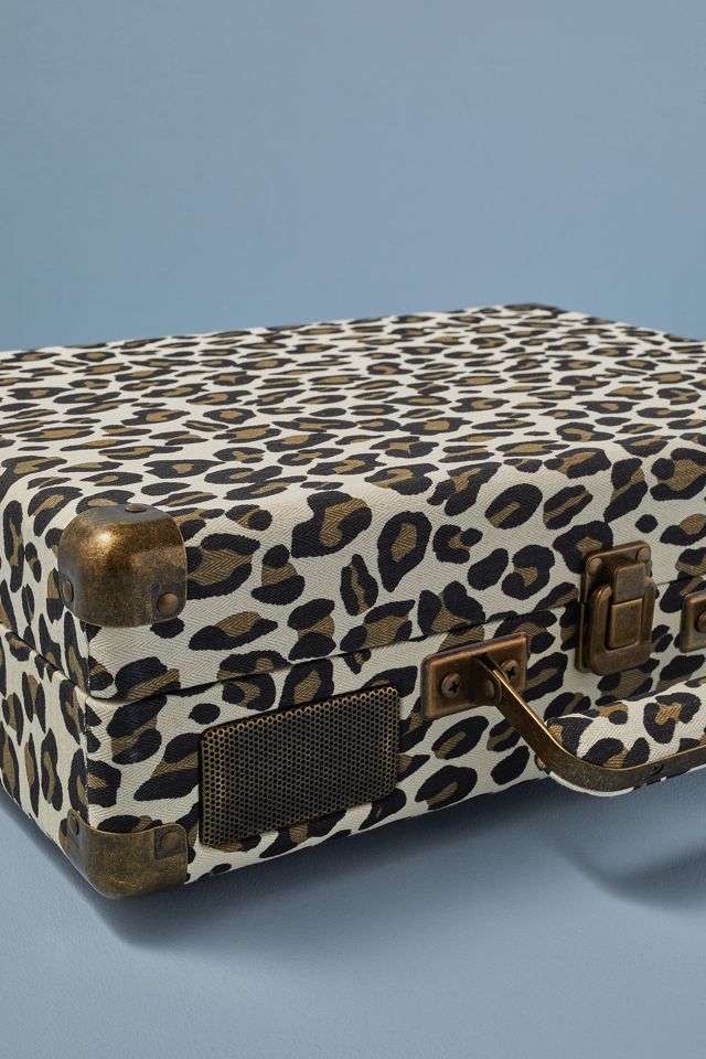 Crosley Cruiser Leopard Print Vinyl Record Player #2